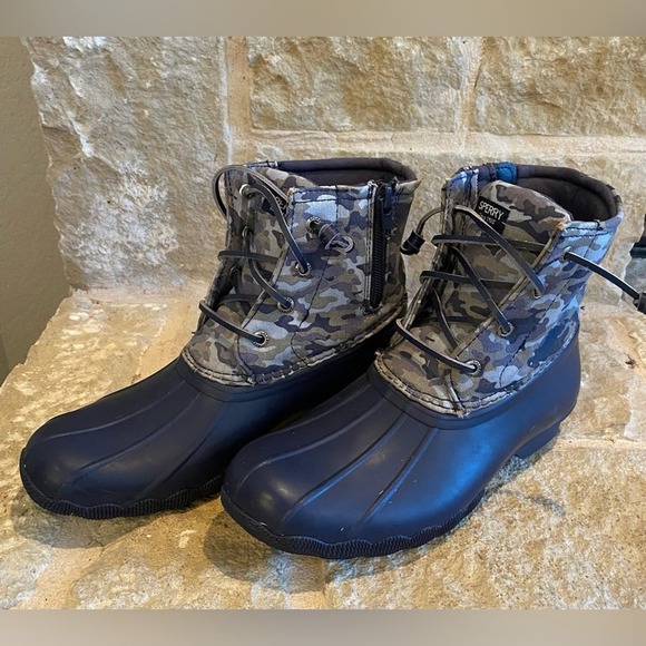 Kids Sperry Duck Boots - Picture 1 of 7